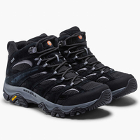 Туристичні черевики чоловічі Merrell Moab 3 Mid GTX Black / Grey J036243