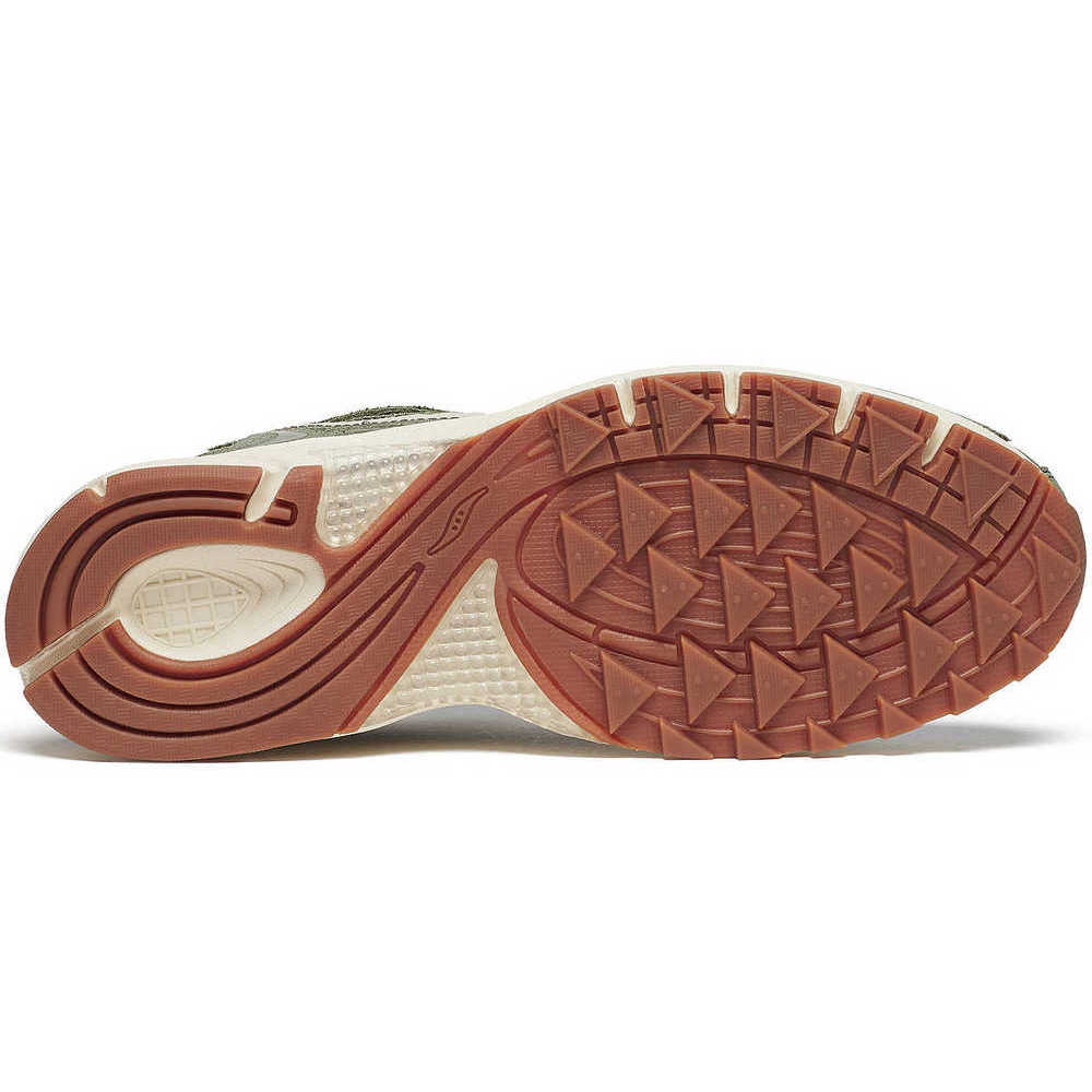 Кросівки чоловічі Saucony Grid Jazz 9 Suede Olive/Off white S70898-1